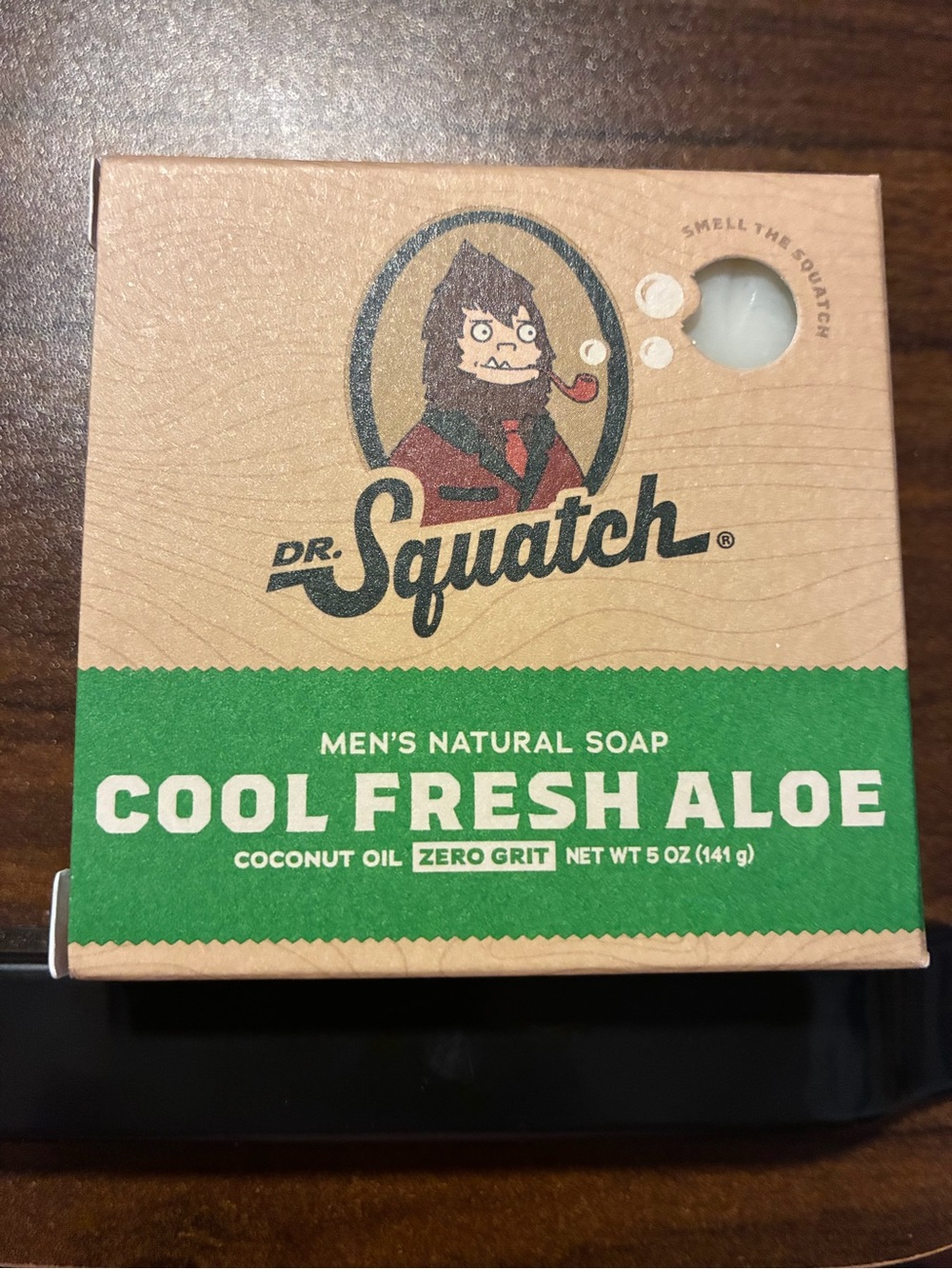 Dr. Squatch Cool Fresh Aloe Men's Soap - Green